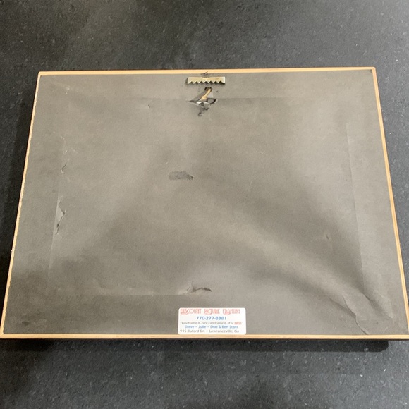 Framed original watercolor Firenze Florence Italy Ponte Vecchio - Picture 5 of 9